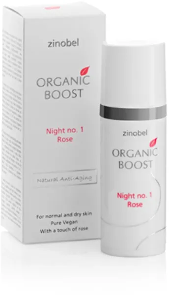 Organic Boost Night No. 1 Rose Natkräm (50 ml)